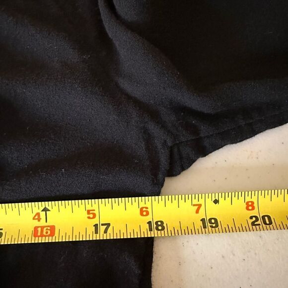 Charming Charlie black top with belle sleeves - Picture 7 of 8